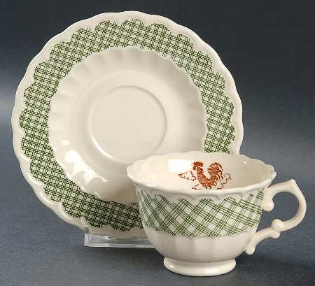 Rfd Footed Cup & Saucer Set