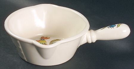 Rooster Bleu Gravy Boat