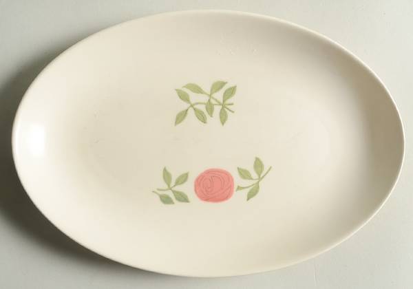 Rose A Day 9" Oval Serving Platter