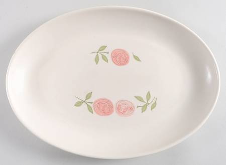 Rose A Day 11" Oval Serving Platter