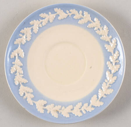 Royal Oak Blue Saucer