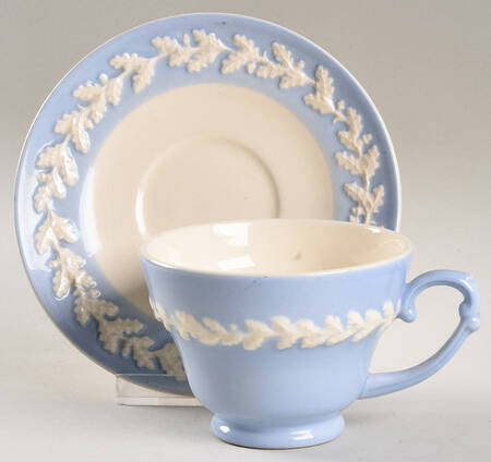 Royal Oak Blue Footed Cup & Saucer Set