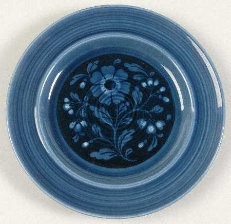 San Clemente Laguna Blue Salad Plate by Metlox - Poppytrail - Vernon