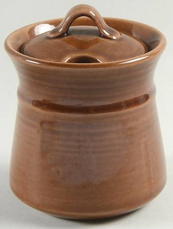 San Clemente Hacienda La Casa Brown Sugar Bowl & Lid