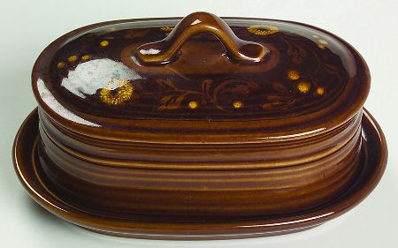 San Clemente Hacienda La Casa Brown 1/4 Lb Covered Butter