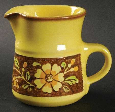 San Clemente Spanish Yellow Creamer