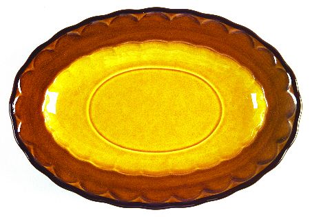 San Fernando Gold Underplate for Gravy Boat