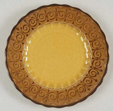 San Fernando Gold Bread & Butter Plate