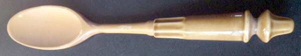 San Fernando Gold Salad Serving Spoon with Wood Bowl