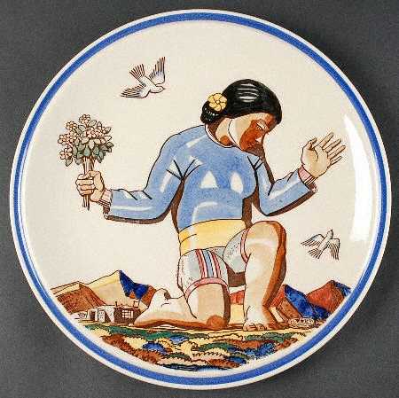 Salamina 12" Chop Plate (Round Platter)
