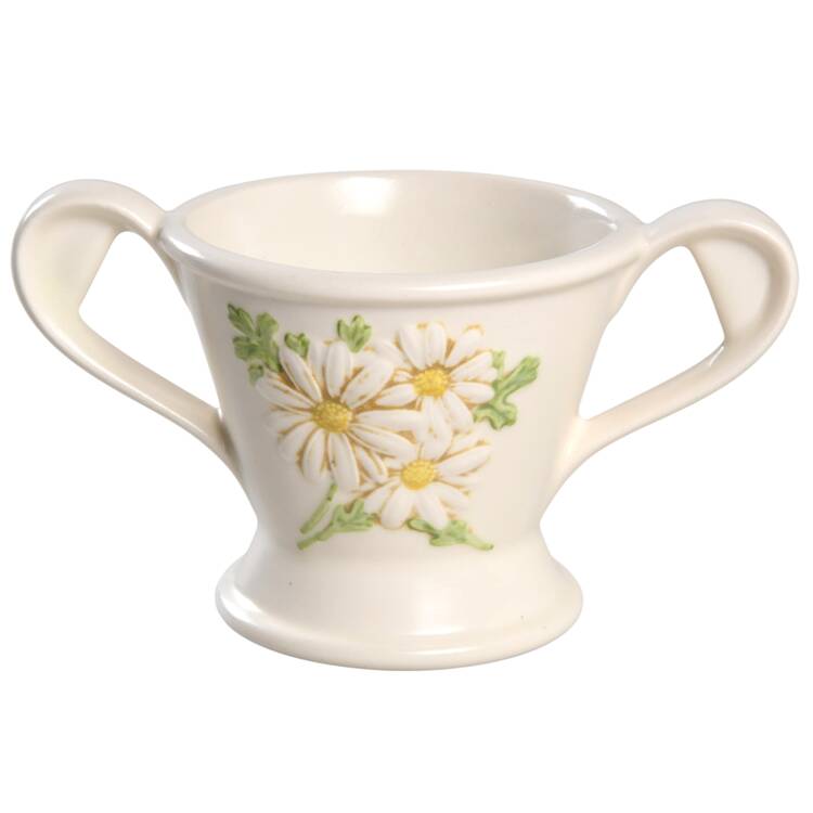 Sculptured Daisy Sugar Bowl No Lid by Metlox - Poppytrail - Vernon