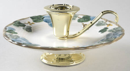 Sculptured Grape 3"- 3 1/4" Candleholder (BB) HC
