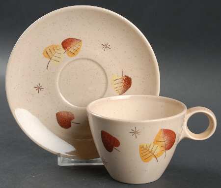 Sherwood Flat Cup & Saucer Set