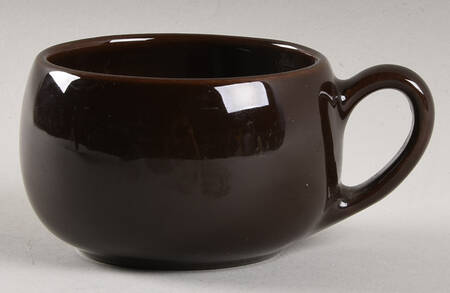 Shoreline Brown Flat Cup
