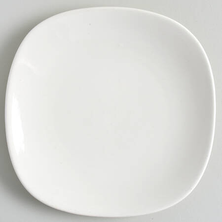 Shoreline White Salad Plate