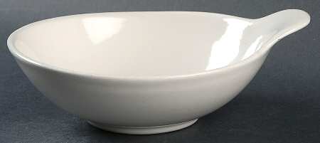Shoreline White Lugged Soup Bowl