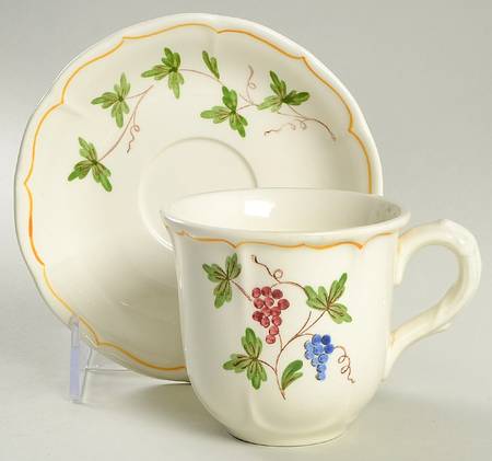 Sorrento Flat Cup & Saucer Set