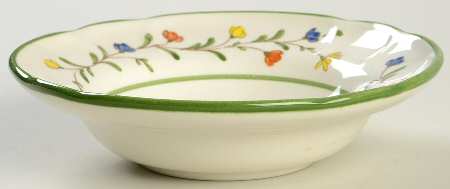 Spring Garland Rim Fruit/Dessert (Sauce) Bowl