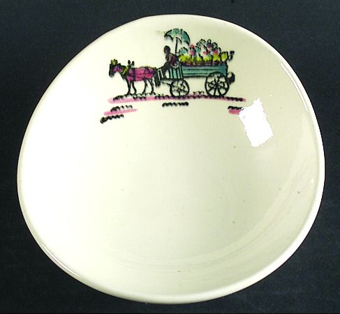 Street Scene Fruit/Dessert (Sauce) Bowl