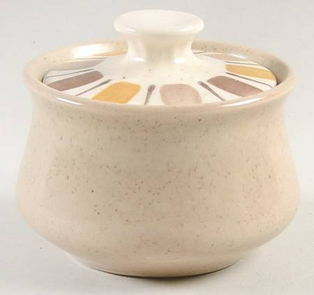 Sun N' Sand Sugar Bowl & Lid