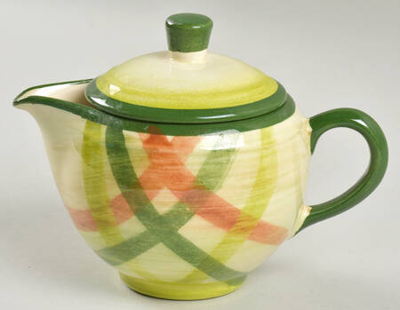 Tam O'shanter Creamer & Lid