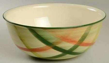 Tam O'shanter 10" Large Salad Serving Bowl