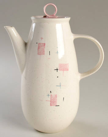 Tickled Pink Coffee Pot & Lid