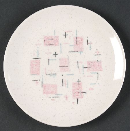 Tickled Pink Bread & Butter Plate