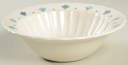 True Blue Rim Cereal Bowl