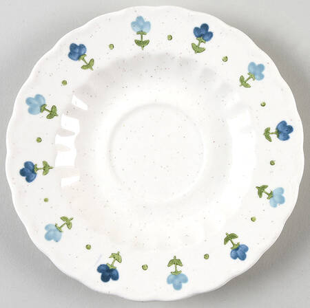 True Blue Saucer