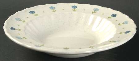 True Blue Rim Soup Bowl