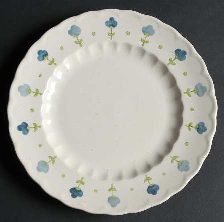 True Blue Salad Plate