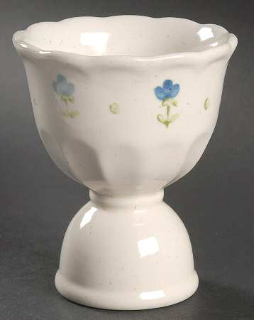 True Blue Double Egg Cup
