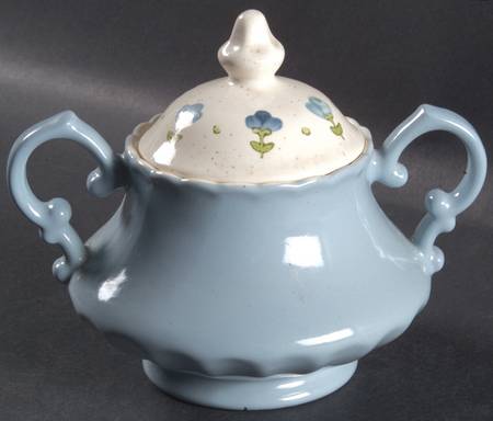 True Blue Sugar Bowl & Lid