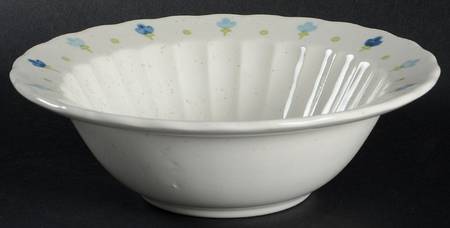 True Blue Rim Cereal Bowl