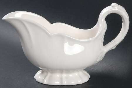 Tradition White Gravy Boat