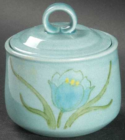 Tulips Sugar Bowl & Lid