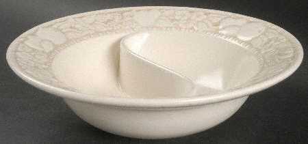 Vernon Antiqua Round Divided Vegetable Bowl