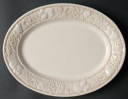 Vernon Antiqua 11" Oval Serving Platter