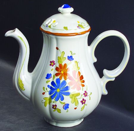 Vernon Bouquet Coffee Pot & Lid