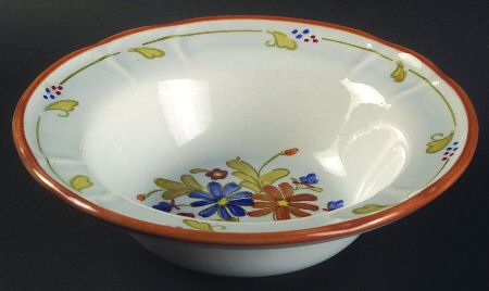 Vernon Bouquet Rim Cereal Bowl