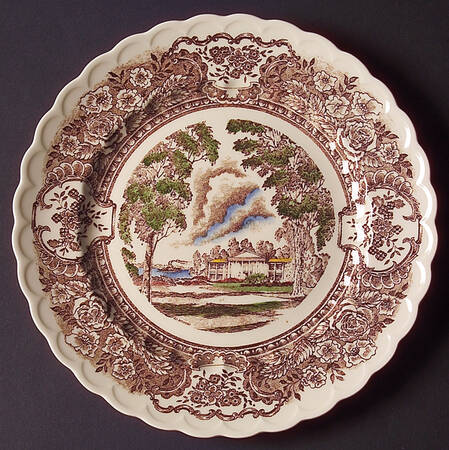 Vernon's 1860 Luncheon Plate