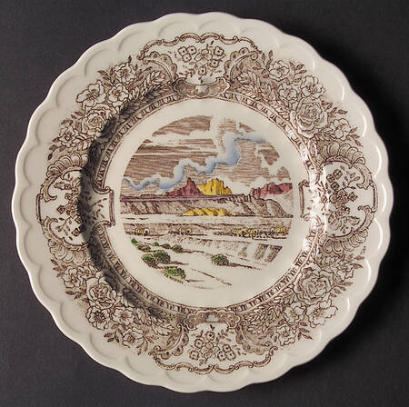 Vernon's 1860 Bread & Butter Plate