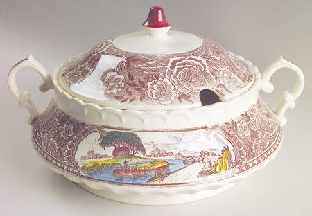 Vernon's 1860 Tureen &  Lid