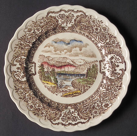 Vernon's 1860 Salad Plate