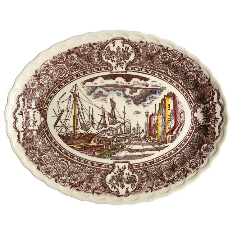 Vernon's 1860 12" Oval Serving Platter