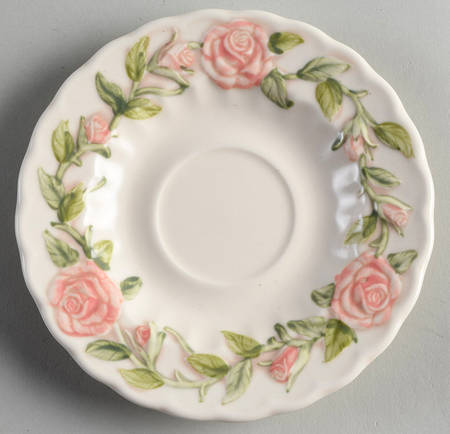 Vernon Rose Pink Saucer