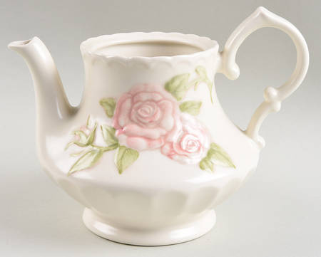 Vernon Rose Pink Teapot No Lid