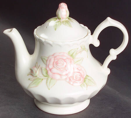 Vernon Rose Pink Teapot & Lid