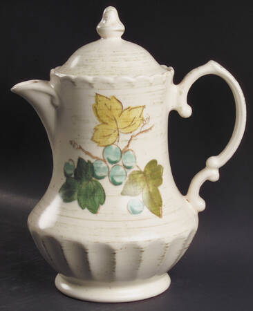 Vineyard Coffee Pot & Lid